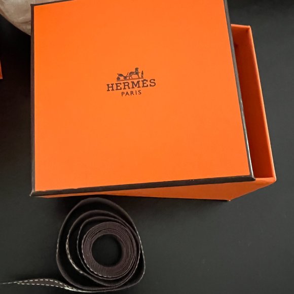 Hermes Empty Gift Box, Bag and Logo Ribbon - Picture 3 of 6